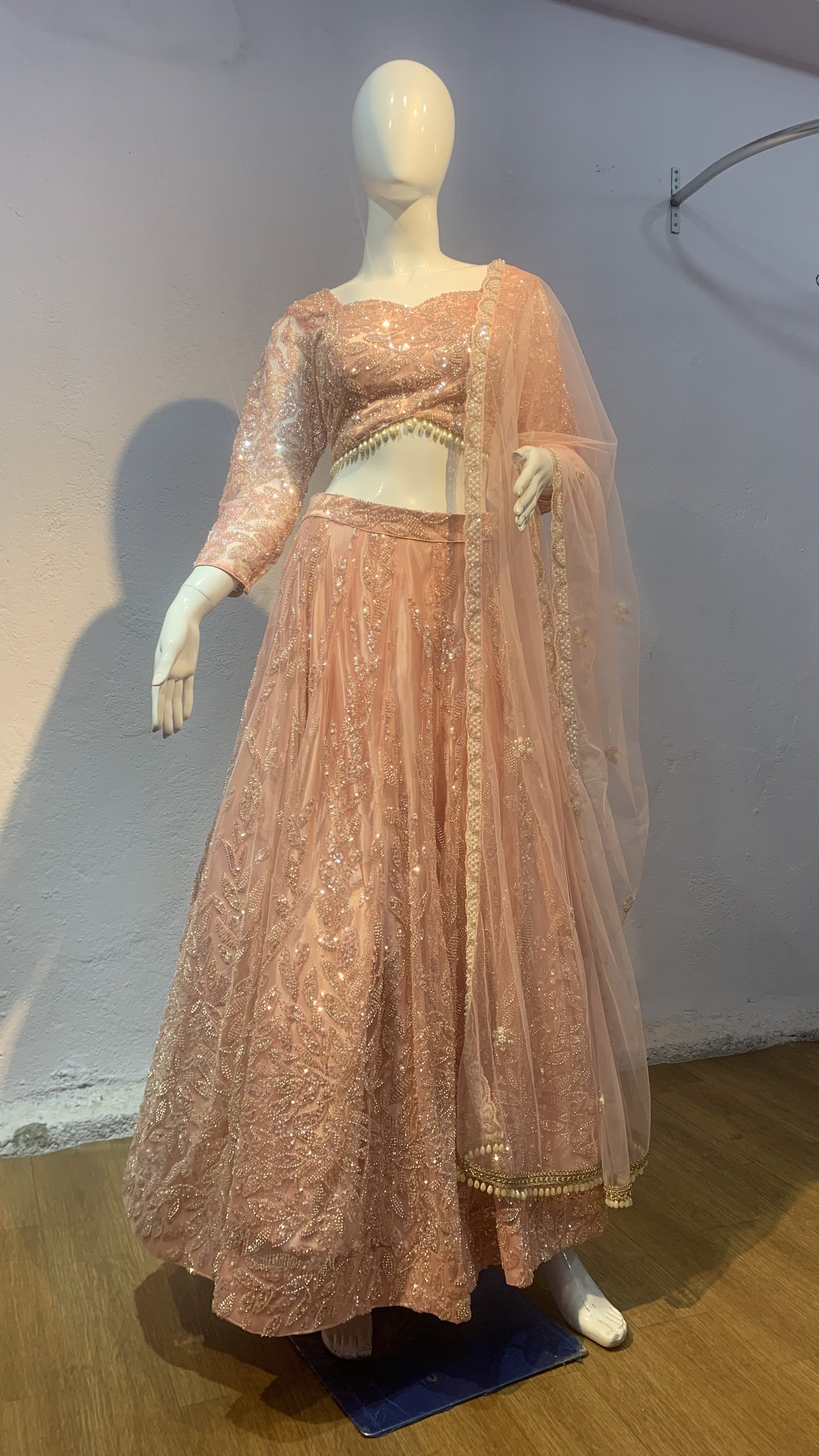 Heavy Embroidered Lehenga